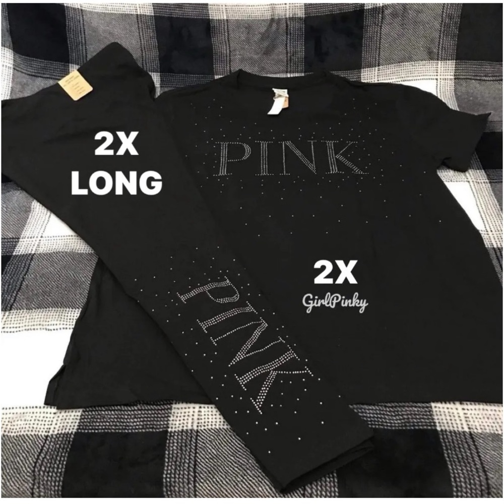 ❤️BNWT XXL VICTORIA SECRET PINK BLING LONG LEGGINGS❤️